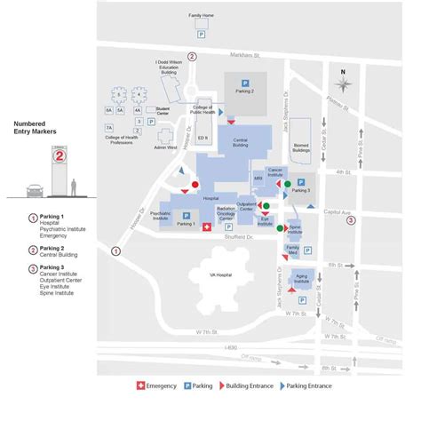 Uams Campus Map