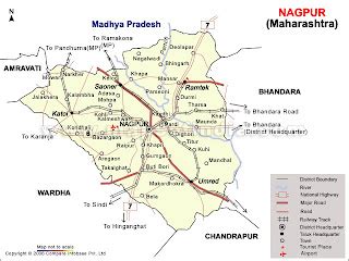 Nagpur District Map