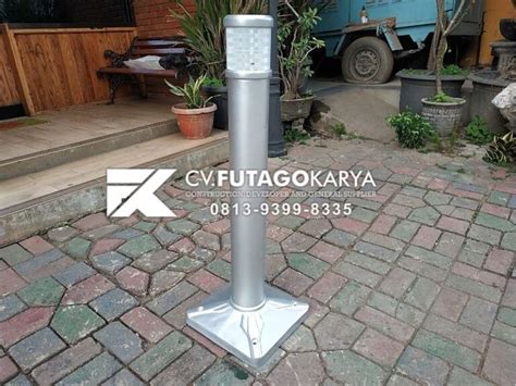 Bollard Pembatas Jalan Dan Trotoar Besi Futago Teknik