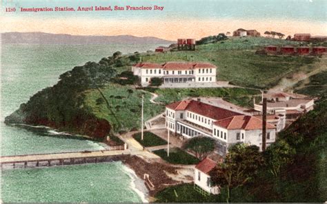 Angel Island California Postcard History