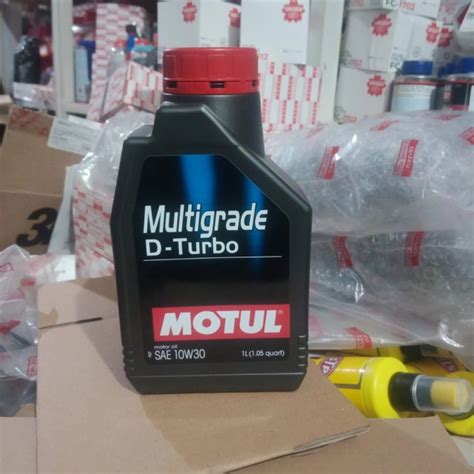 Jual OLI ATAU PELUMAS MESIN Motul Multigrade D Turbo 10W 30 Ukuran 1L