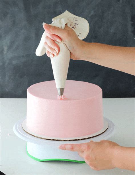 How To Frost A Cake With Buttercream Step By Step Tutorial Photos