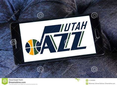 Logotipo Del Equipo De Baloncesto De Utah Jazz Imagen De Archivo