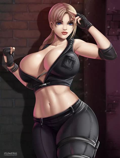 Sonya Blade Flowerxl Mortal Kombat Nudes By Souted