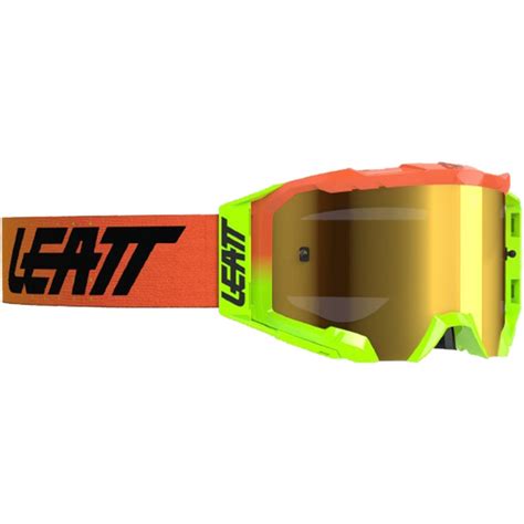 Masque Motocross Leatt Velocity Iriz Citrus Bronze