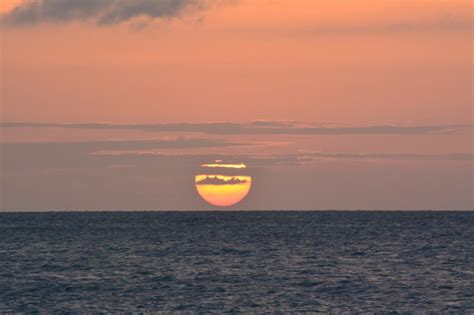 Sunset at Clearwater Beach on 4/22/13