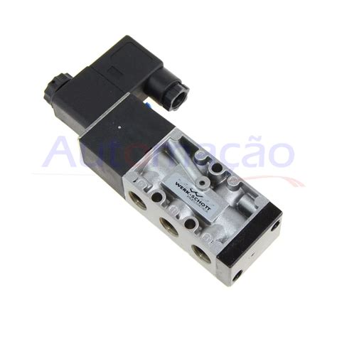 V Lvula Solenoide Vias Rosca Automa O