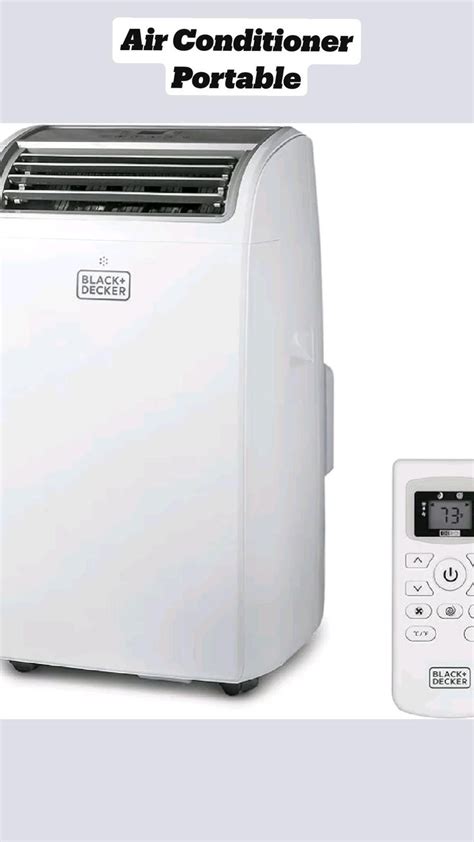 Black Decker Air Conditioner 14 000 Btu Air Conditioner Portable For