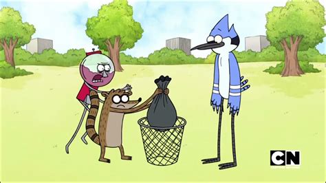 Regular Show Benson Doesnt Trust Mordecai And Rigby With Anything