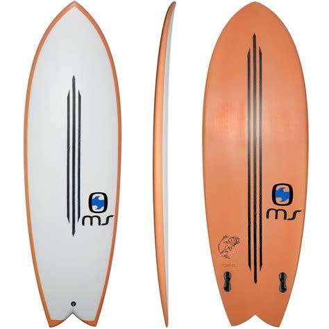 Surfboard Retro Fish MS Black Bass CFE 5'6 (IN STOCK)