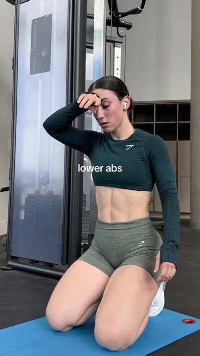 Diana Conforti On TikTok Abs Workout Abs Workout Gym Fitness