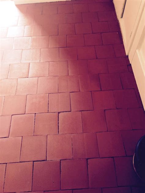 Restoring Old Quarry Tiles Hidden Under Carpet Quarry Tiled Floors