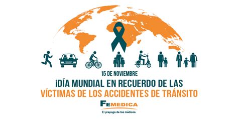 15 de noviembre Día Mundial en Recuerdo de las Víctimas de Accidentes