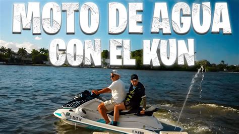 NOS CAÍMOS CON EL KUN AGUERO Y SAMULX EN LA MOTO DE AGUA l WESTCOL