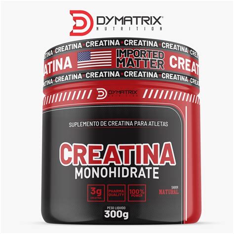 Creatina Monohidratada G Suplementos Dymatrix Shopee Brasil