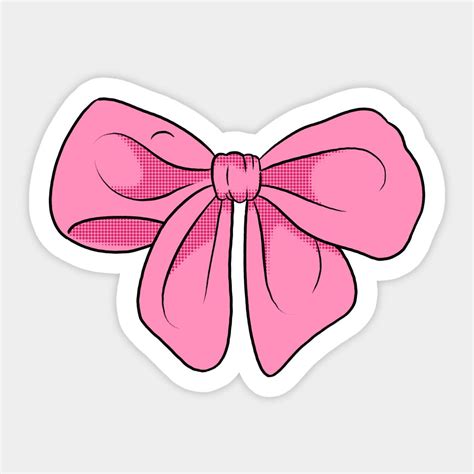 Pink Bow Ribbon Sticker Pink Bow Artofit