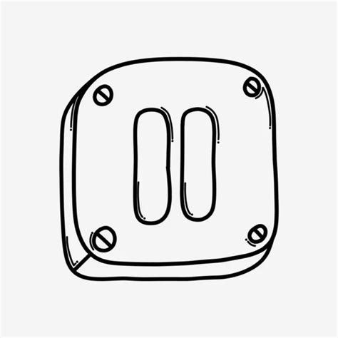 Speaker Doodle Vector Icon Drawing Sketch Illustration Hand Drawn