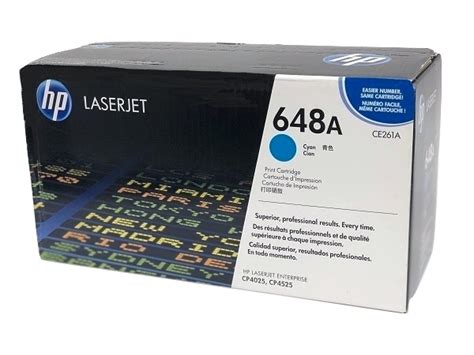 Hp Ce261a 648a Cyan Toner Cartridge Gm Supplies