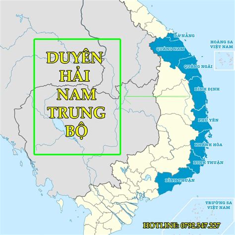 Tổng Hợp Bản đồ Các Tỉnh Miền Nam Trung Bộ đầy đủ Nhất