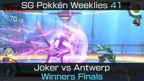 SGPW v 41 Pokkén DX Winners Finals Joker Shadow Mewtwo vs