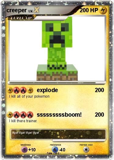 Pokémon Creeper 7117 7117 Explode My Pokemon Card