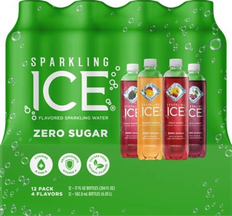 Sparkling Ice® Variety Pack Flavored Sparkling Bottled Water, 12 bottles / 17 fl oz - Kroger