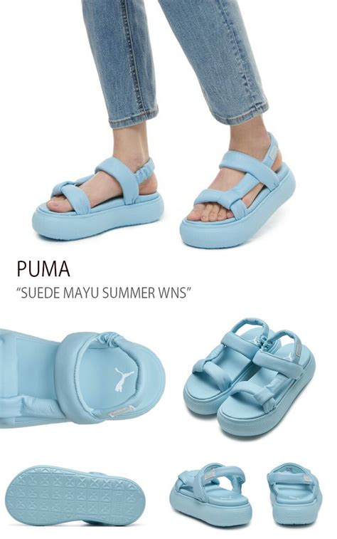 Puma Suede Mayu Summer Wns Aquamarine Puma White