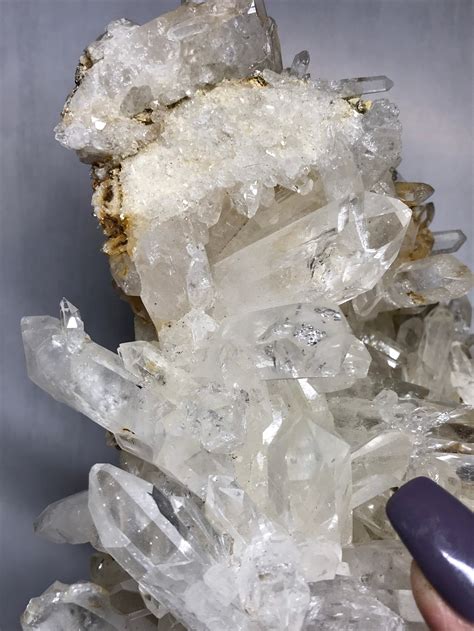 Huge Columbian Quartz Cluster Etsy