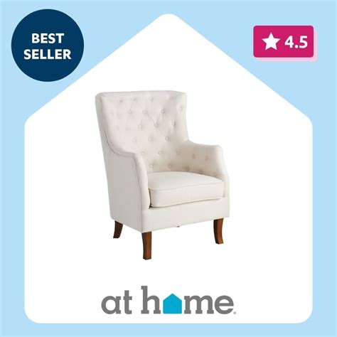 Providence Norfolk Tufted Accent Chair White In 2024 Tufted Accent