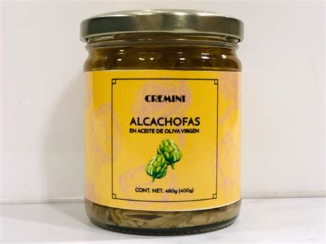 CREMINI ALCACHOFAS EN ACEITE DE OLIVA Honoré