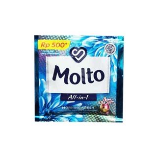 Jual Molto All In Biru Sachet Ml Shopee Indonesia