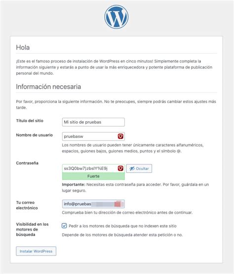 C Mo Instalar Wordpress En Local Paso A Paso Webempresa