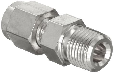 Parker A Lok 6msc2n 316 316 Stainless Steel Tube Fitting Adapter 3 8