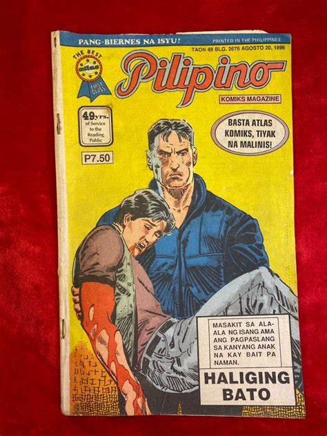 Pilipino Komiks Philippines Comics Haliging Bato Rod Santiago