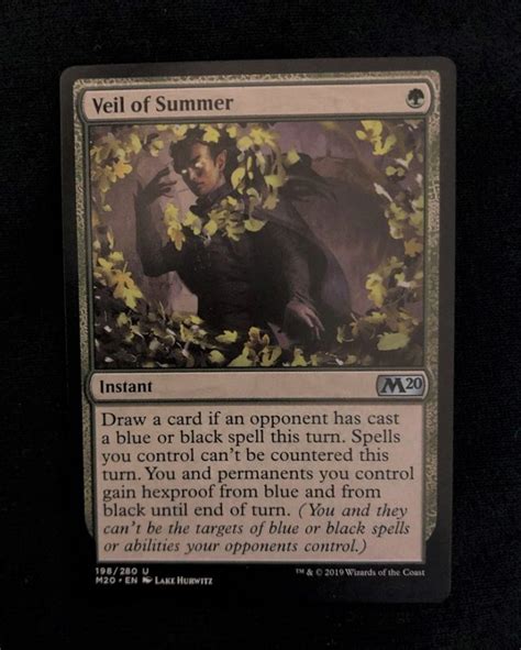 Veil of Summer - MtG Proxy M20 - Proxy MTG