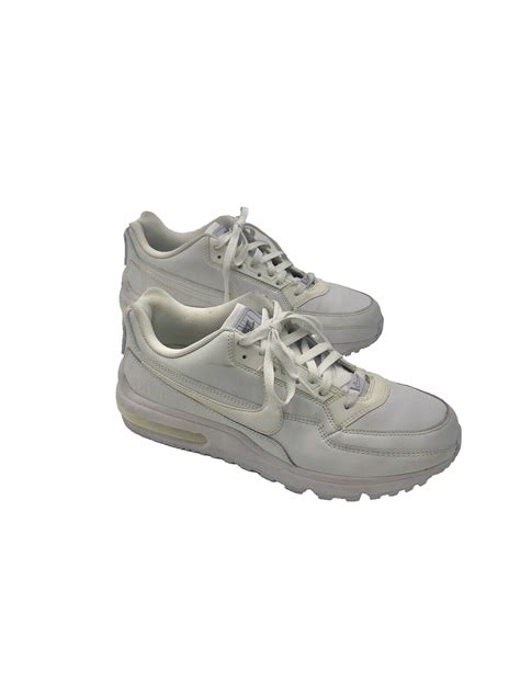 Nike Air Max Ltd 3 Triple White Mens Shoes Size 105 687977 111 Ebay