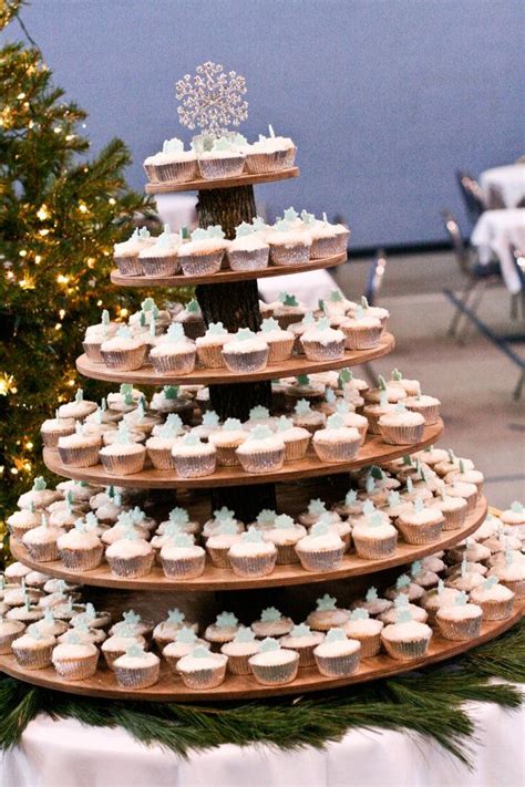 Rustic Wedding Cupcake Stands