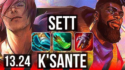 Sett Vs Ksante Top 800 Games Rank 13 Sett Tr Grandmaster 13