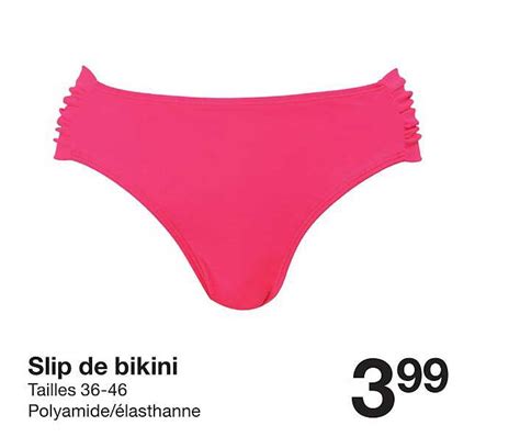 Promo Slip De Bikini Chez Zeeman Icatalogue Fr