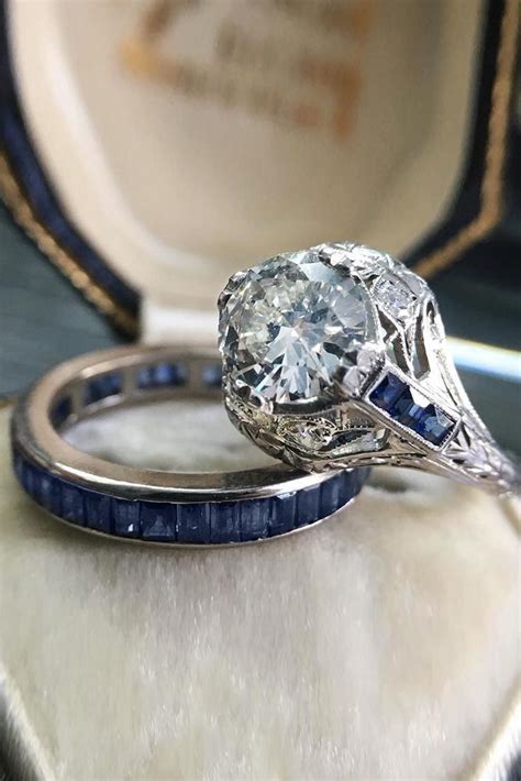 33 Art Deco Engagement Rings For Fantastic Look | Oh So Perfect Proposal