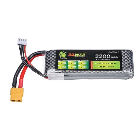 2200mah 35c 3s 111v Lipo Battery Pack Code Pehip47