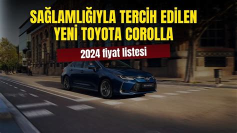 Toyota Corolla Nisan Fiyat Listesi