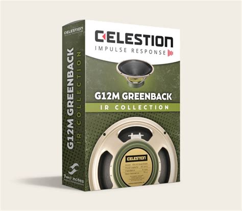 Celestion G12M Greenback Pack - DynIR Bundle - Two notes