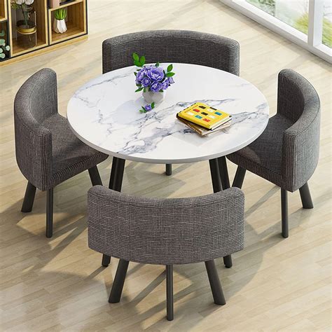 Amazon Office Reception Room Club Table Table And Chair Set