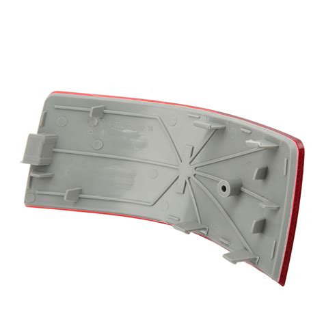 Right Red Enhanced Visibility Rear Bumper Reflector