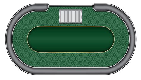 Dark Green Casino Poker Layout ⋆ Custom Table Felt