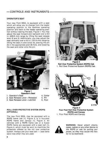 Ford 555a Tractor Loader Backhoe Manual Farm Manuals Fast