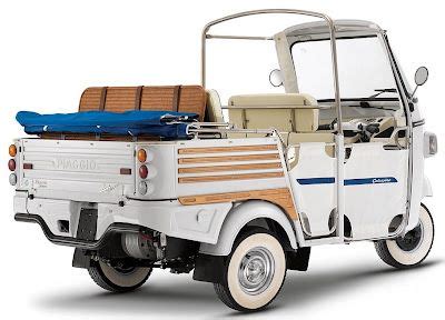 Piaggio Ape Calessino Electric Version Ve Culo Desenhos De Carros