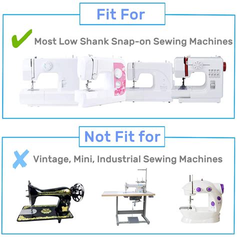 Bias Tape Binder Binding Foot Sewing Machine Presser Foot Compatible With Low Shank Snap On