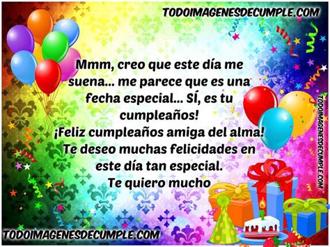 Carta De Cumple Anos Para Una Amiga